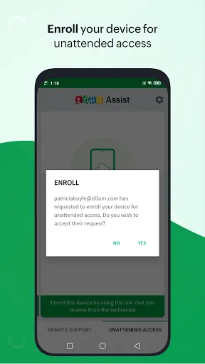 Customer App - Zoho Assist screenshot 5