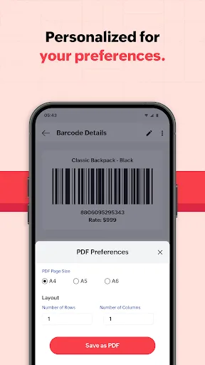 Barcode & QR Code Generator screenshot 5