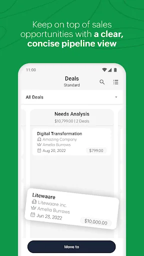 Bigin by Zoho CRM screenshot 2