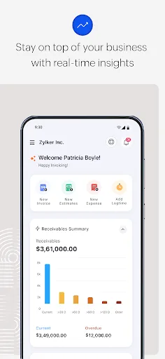 Zoho Invoice - Invoice Maker screenshot 4