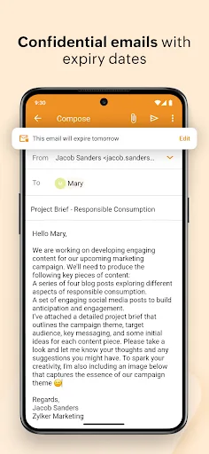 Zoho Mail - Email and Calendar screenshot 3