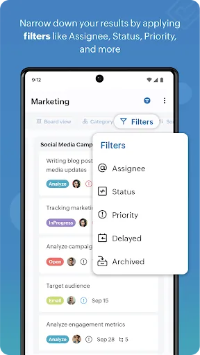 Zoho ToDo - Get work organized screenshot 3