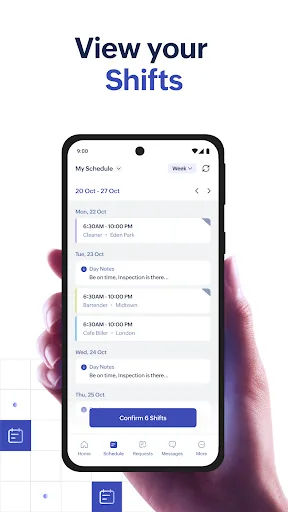 Zoho Shifts screenshot 1