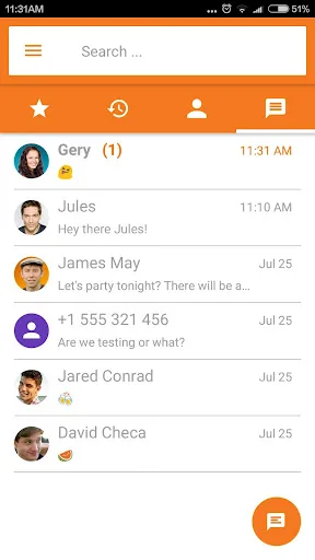 ZoiperBeta screenshot 4