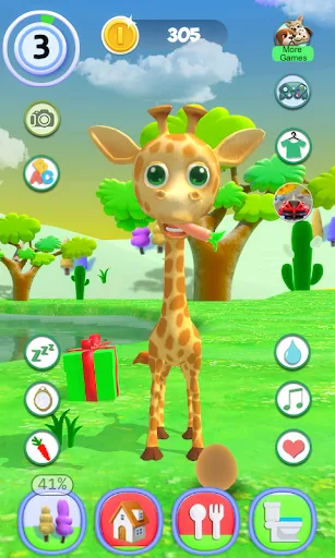 Talking Giraffe screenshot 3