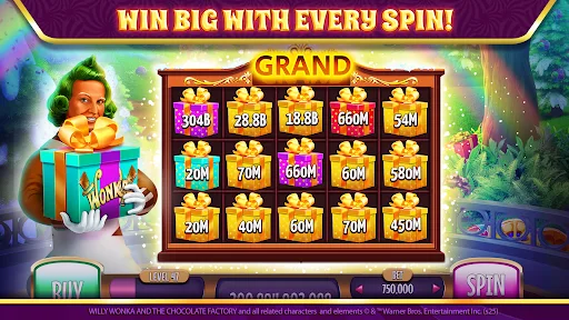 Willy Wonka Vegas Casino Slots screenshot 2
