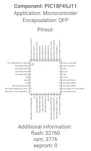 Electronic Component Pinouts screenshot 3