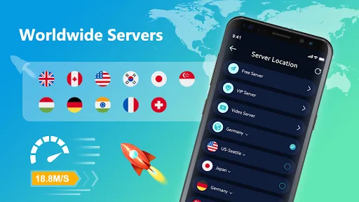 Free VPN Super™ -Fast & Secure screenshot 5