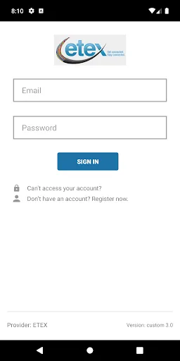 MyEtex screenshot 1