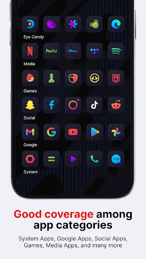 Nova Dark Icon Pack screenshot 4