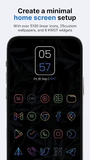 Vera Outline Icon Pack screenshot 1