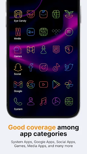 Vera Outline Icon Pack screenshot 4