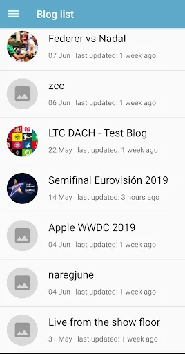 Live Blog Reporter screenshot 2