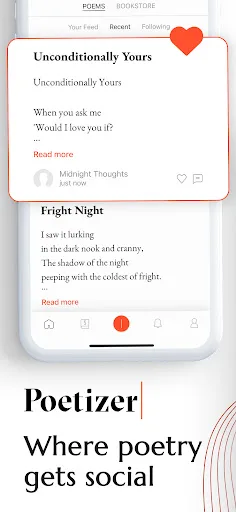 Poetizer: Read & Write Poetry screenshot 1