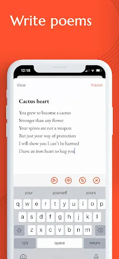 Poetizer: Read & Write Poetry screenshot 2