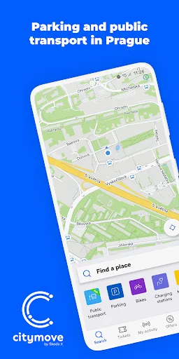 Citymove: Parking & Transport screenshot 1