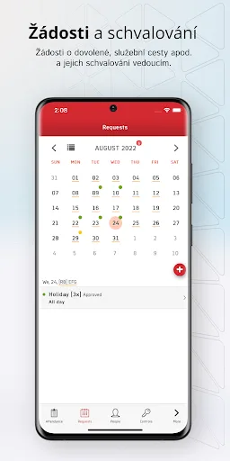 Mobile attendance Aktion screenshot 4