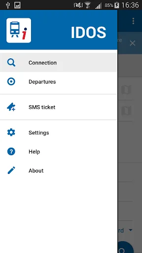 Czech Public Transport IDOS screenshot 2