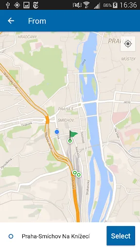 Czech Public Transport IDOS screenshot 4