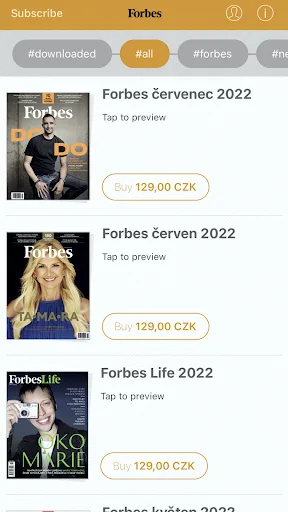 Forbes Česko 2019 screenshot 3