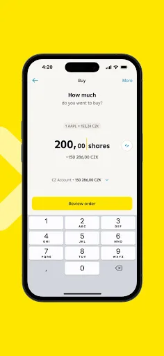 Raiffeisen mobile investing screenshot 4
