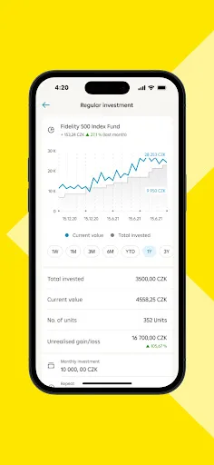 Raiffeisen mobile investing screenshot 5