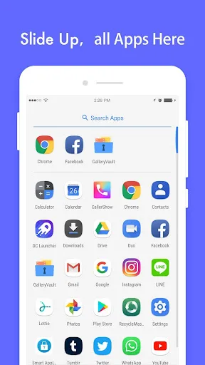 DC Launcher - Android Oreo Sty screenshot 2