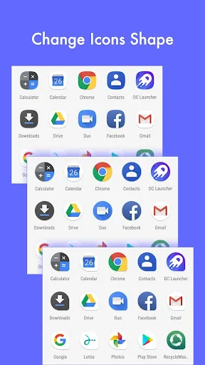 DC Launcher - Android Oreo Sty screenshot 4