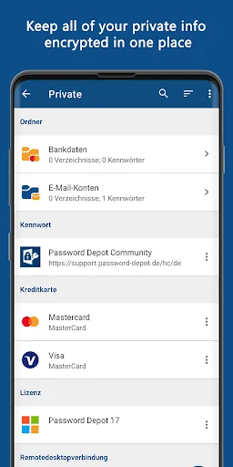 Password Depot for Android screenshot 3