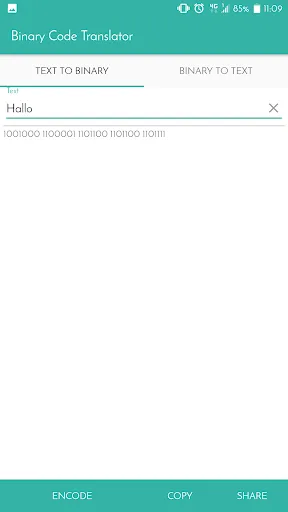 Binary Code Translator screenshot 2