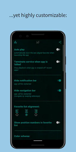 Radi-oh! - Simple radio player screenshot 3
