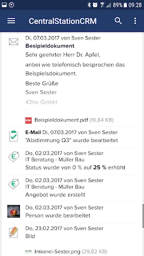 CentralStation CRM screenshot 3