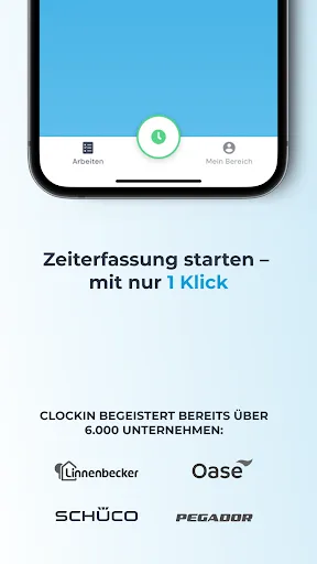 clockin – Zeiterfassung screenshot 3