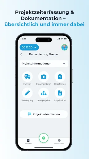 clockin – Zeiterfassung screenshot 5