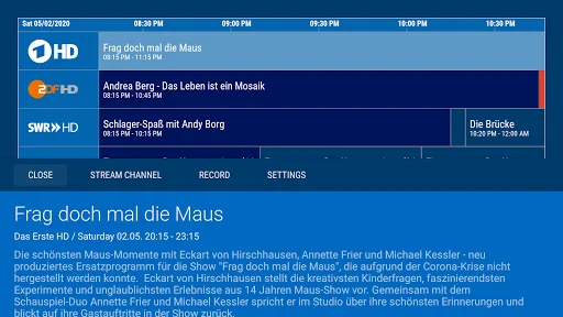 dream Player TV for TVheadend screenshot 4