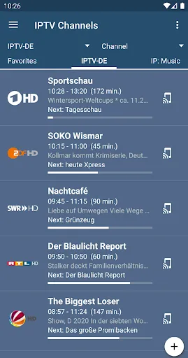 dream Player IPTV screenshot 1