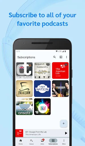 AntennaPod screenshot 2