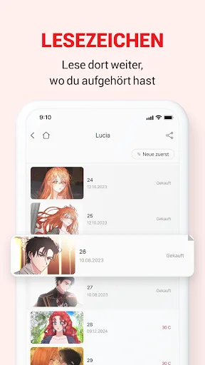 LEZHIN DE screenshot 5