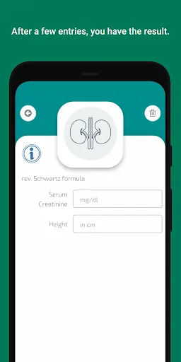 eGFR-App screenshot 2