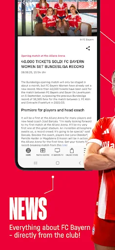 FC Bayern München screenshot 4