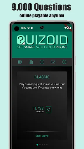 Quizoid: Offline Trivia Quiz screenshot 1