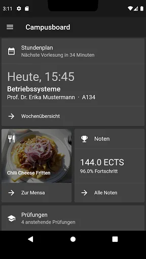Campusboard screenshot 1