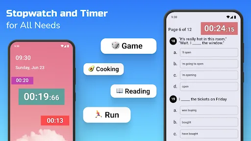 Floating Stopwatch Timer screenshot 1