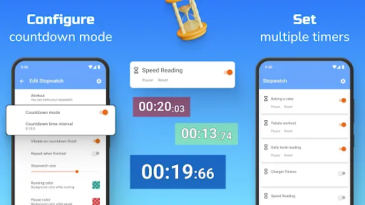 Floating Stopwatch Timer screenshot 2