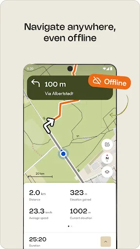 komoot - hike, bike & run screenshot 3