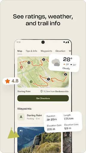 komoot - hike, bike & run screenshot 4