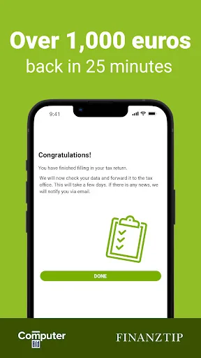 Tax Return: Lohnsteuer kompakt screenshot 1