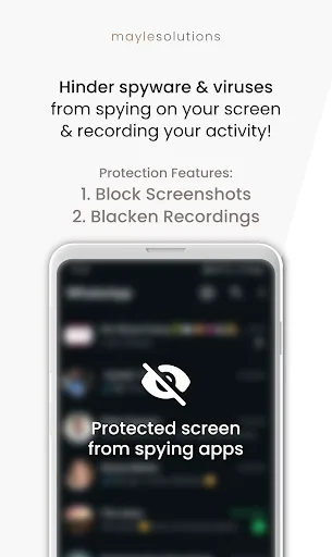 Screen Protector: Stop Spyware screenshot 2
