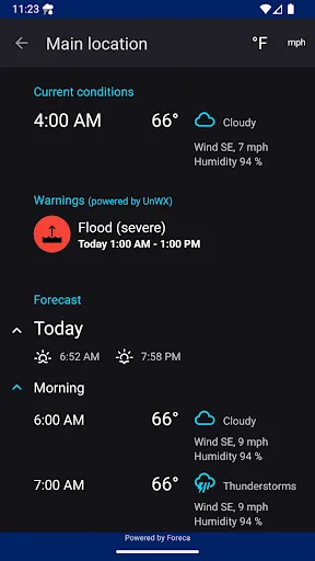Rain Alarm screenshot 4