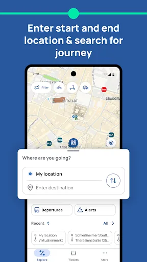 MVGO: Public Transport Munich screenshot 1